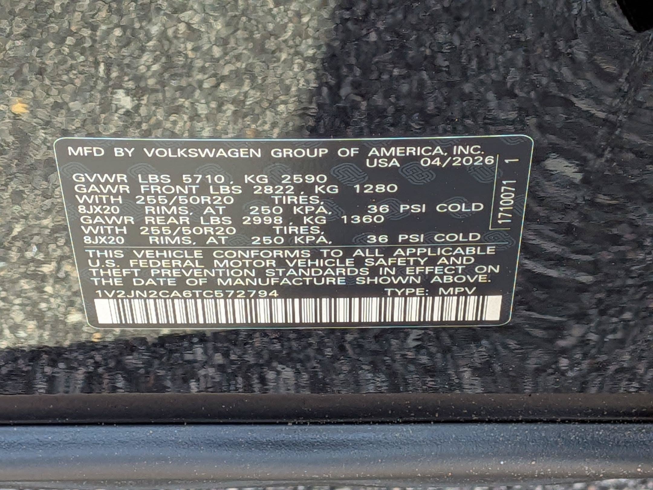 New 2026 Volkswagen Atlas SE FWD image 38