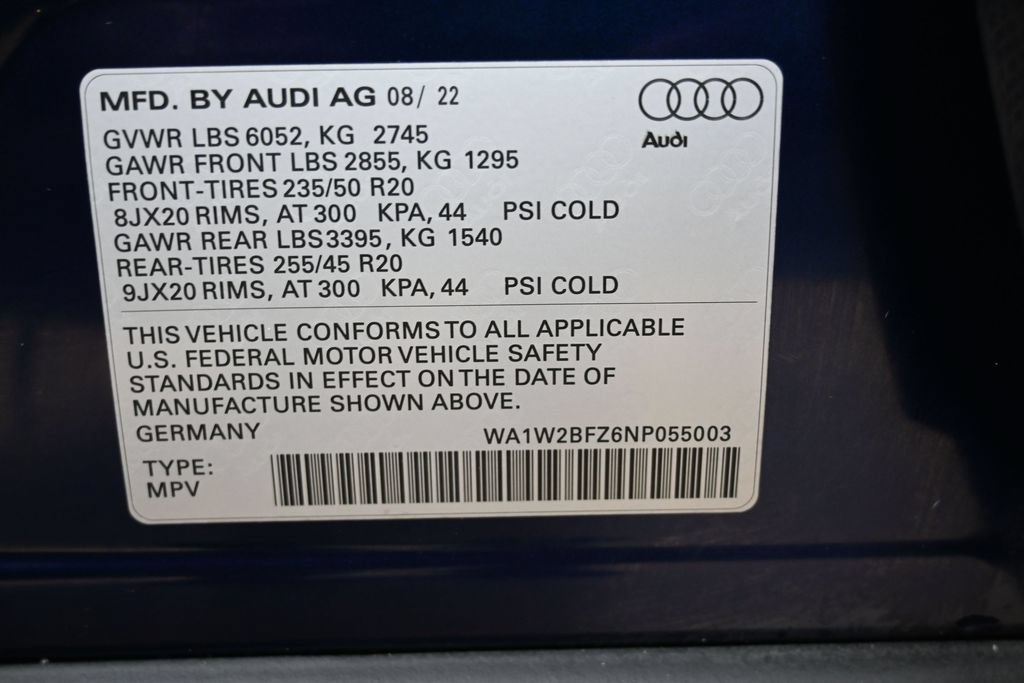 Used 2022 Audi Q4 e-tron Premium Plus AWD/4WD image 6