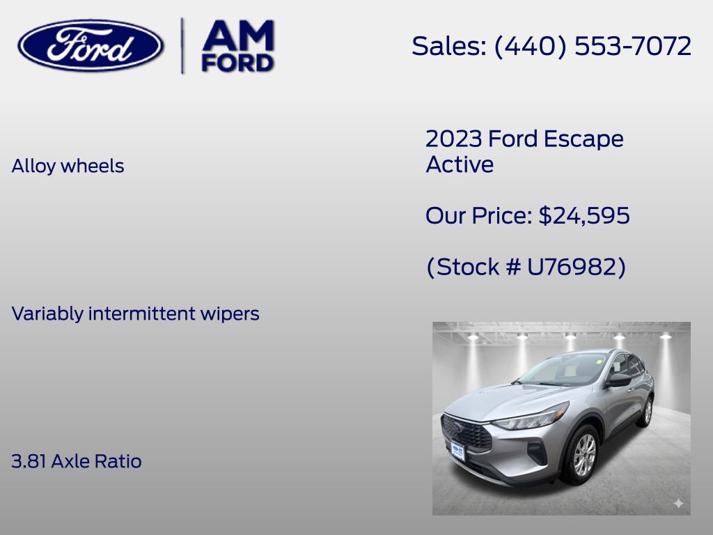 Used 2023 Ford Escape Active AWD/4WD image 27