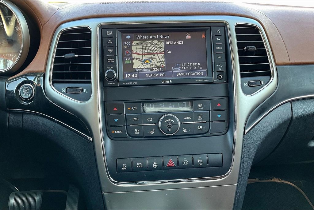 Used 2012 Jeep Grand Cherokee Overland Summit AWD/4WD image 31
