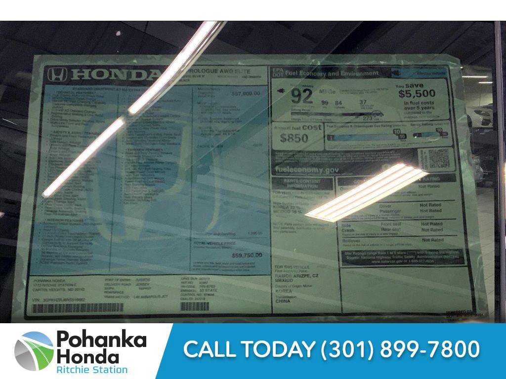 New 2024 Honda Prologue Elite image 22