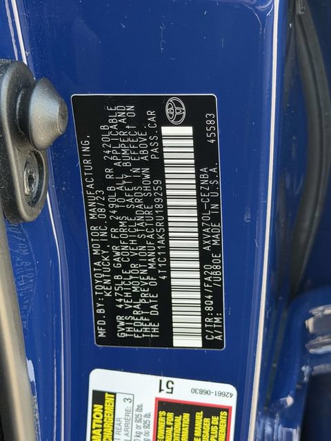 Used 2024 Toyota Camry LE FWD image 21
