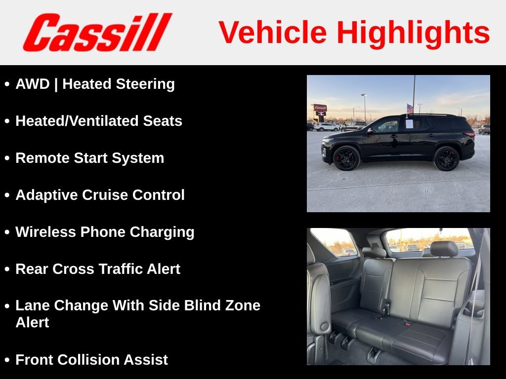 Used 2022 Chevrolet Traverse Premier w/ Redline Edition image 7