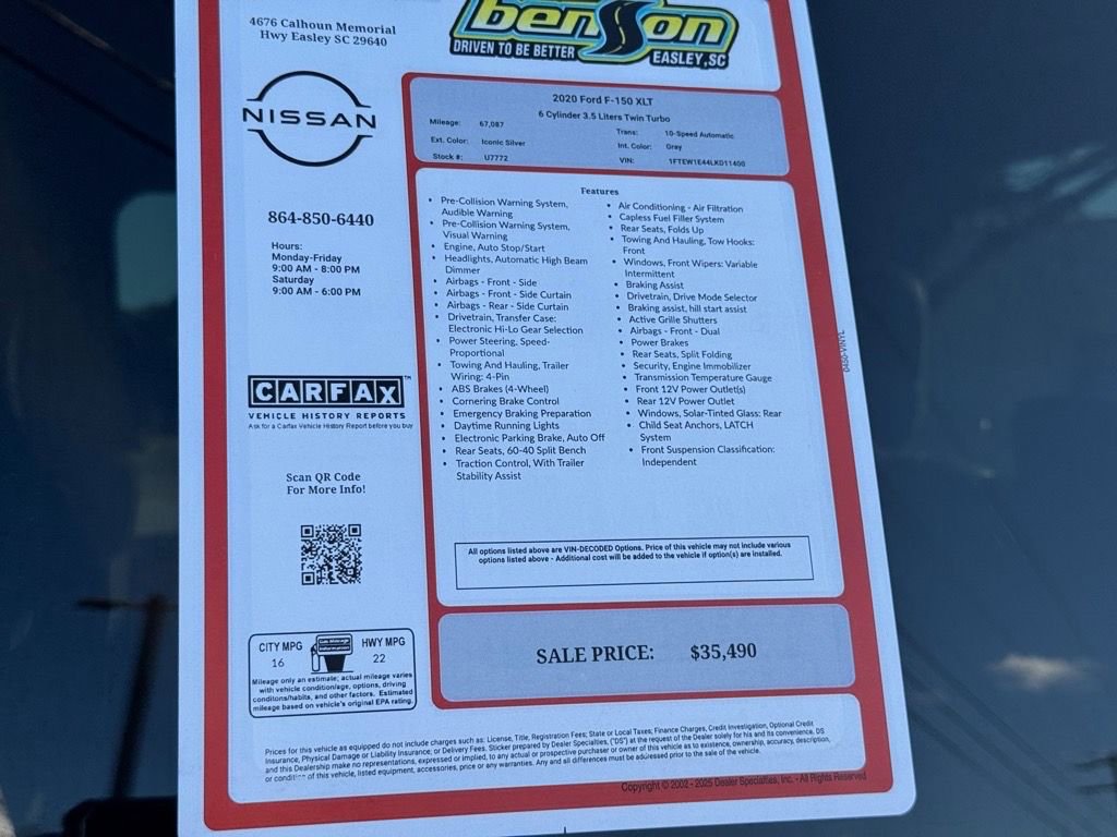 Used 2020 Ford F150 XLT image 27