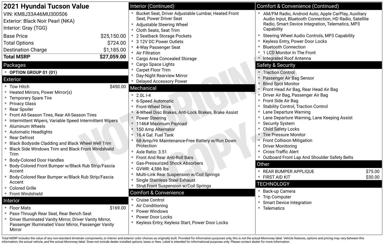 Used 2021 Hyundai Tucson Value image 6