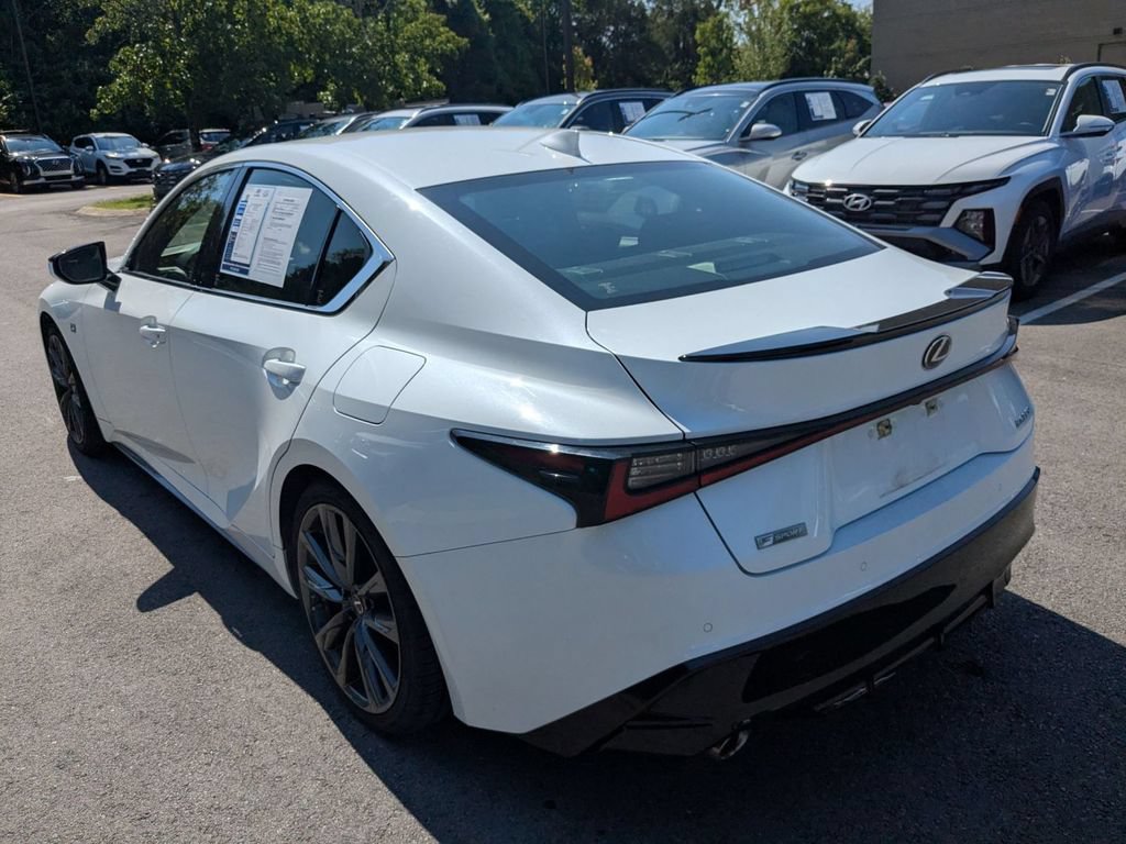 Used 2021 Lexus IS 350 F Sport w/ Accessory Package RWD image 8