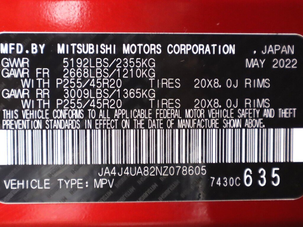 Used 2022 Mitsubishi Outlander SEL Black Edition AWD/4WD image 49