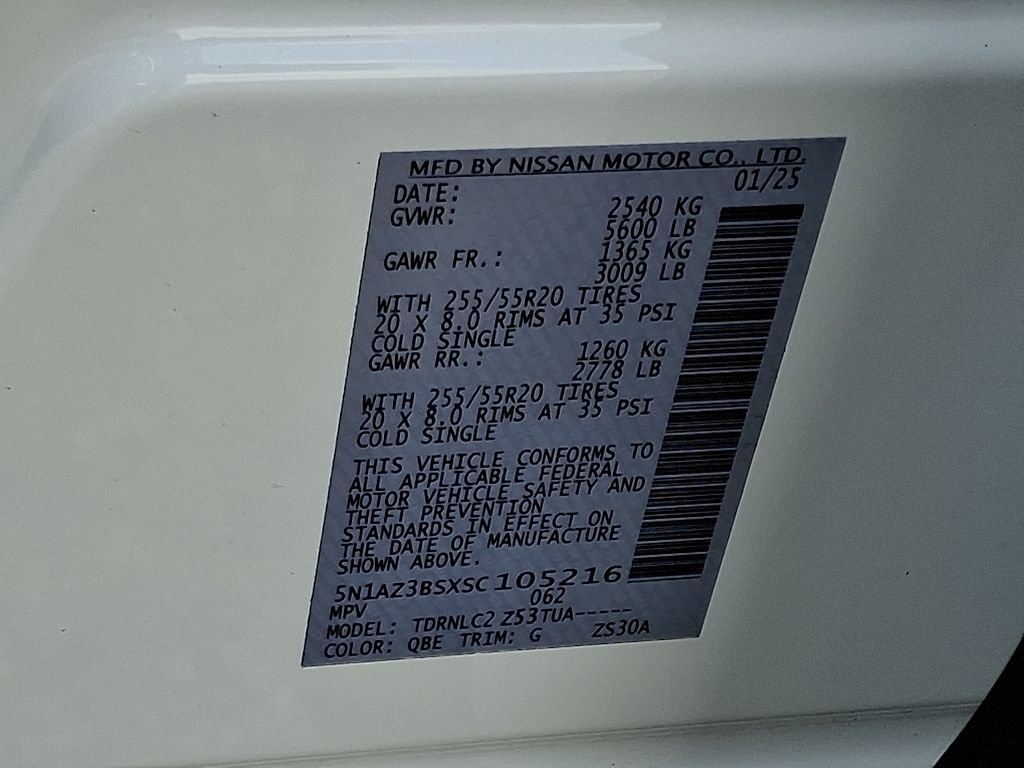 Certified 2025 Nissan Murano SV AWD/4WD image 27
