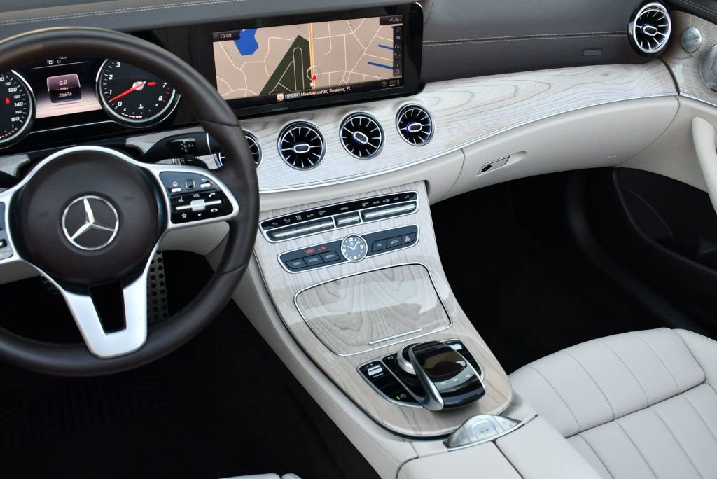 Used 2019 Mercedes-Benz E 450 4MATIC Cabriolet w/ Premium 1 Package image 63