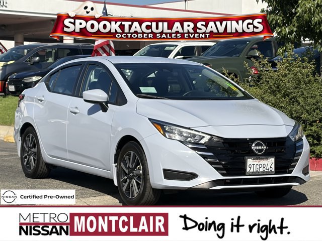 Certified 2025 Nissan Versa SV w/ Trunk Package