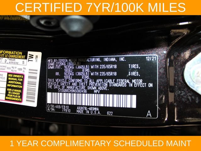 Used 2022 Toyota Highlander XLE AWD/4WD image 31