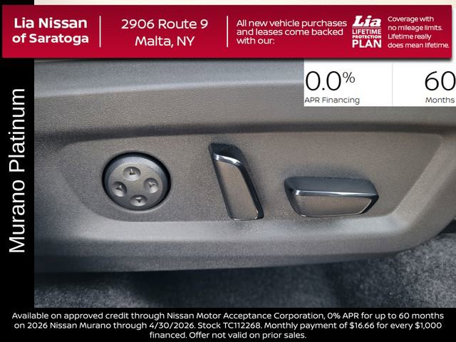 New 2026 Nissan Murano Platinum image 42