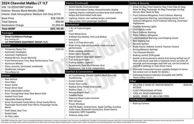 Certified 2024 Chevrolet Malibu LT image 31