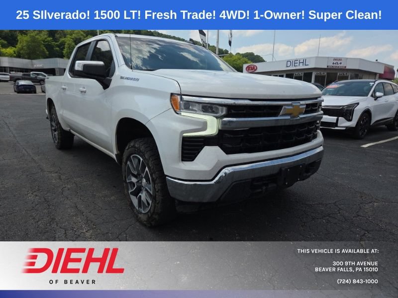 Used 2025 Chevrolet Silverado 1500 LT AWD/4WD image 1