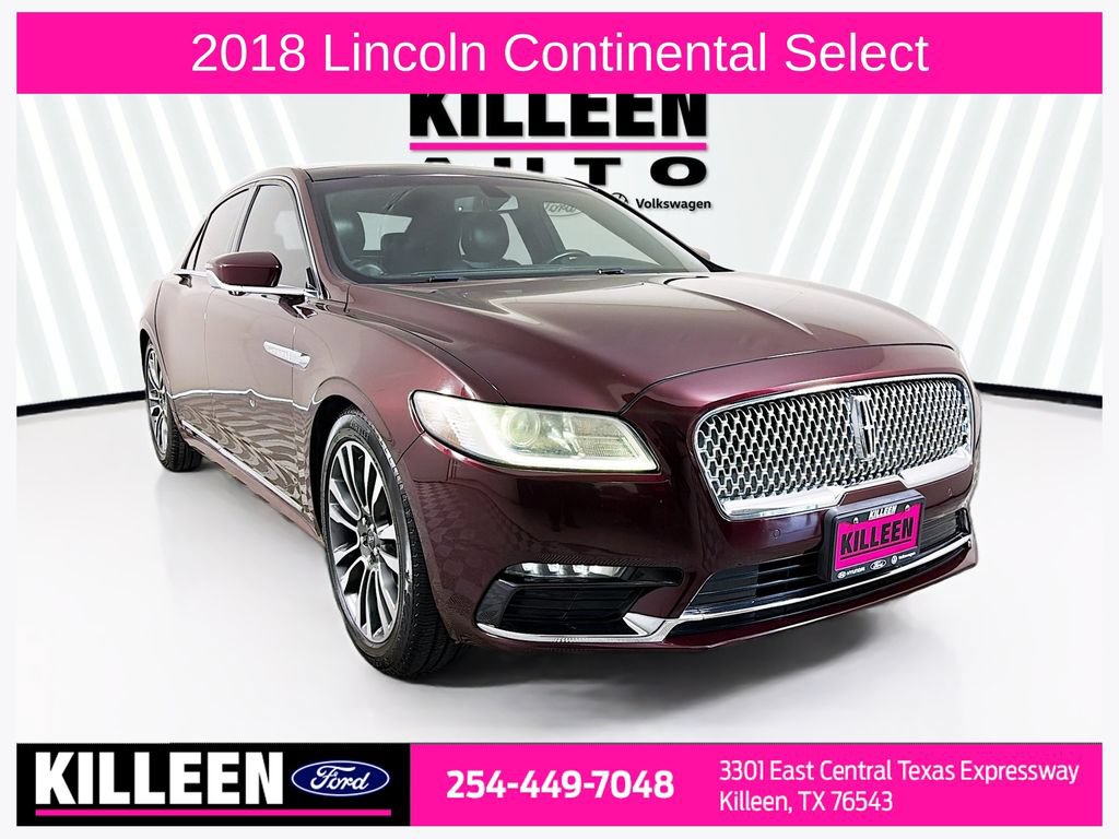 Used 2018 Lincoln Continental Select FWD video 1
