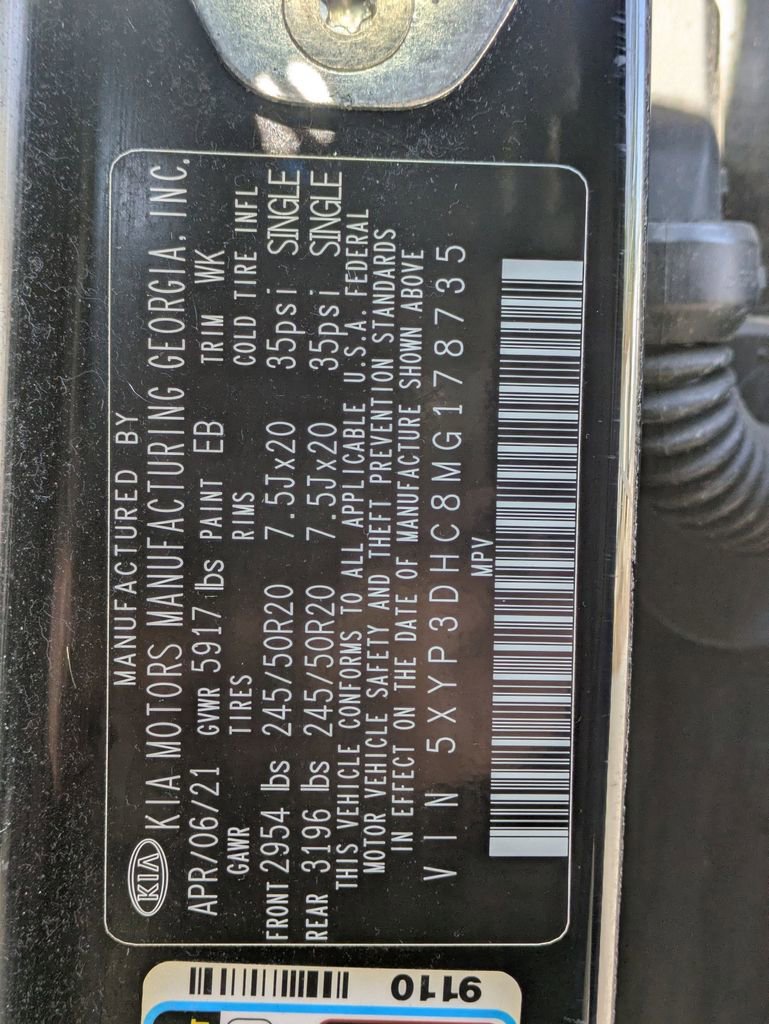 Used 2021 Kia Telluride EX w/ EX Premium Package image 11