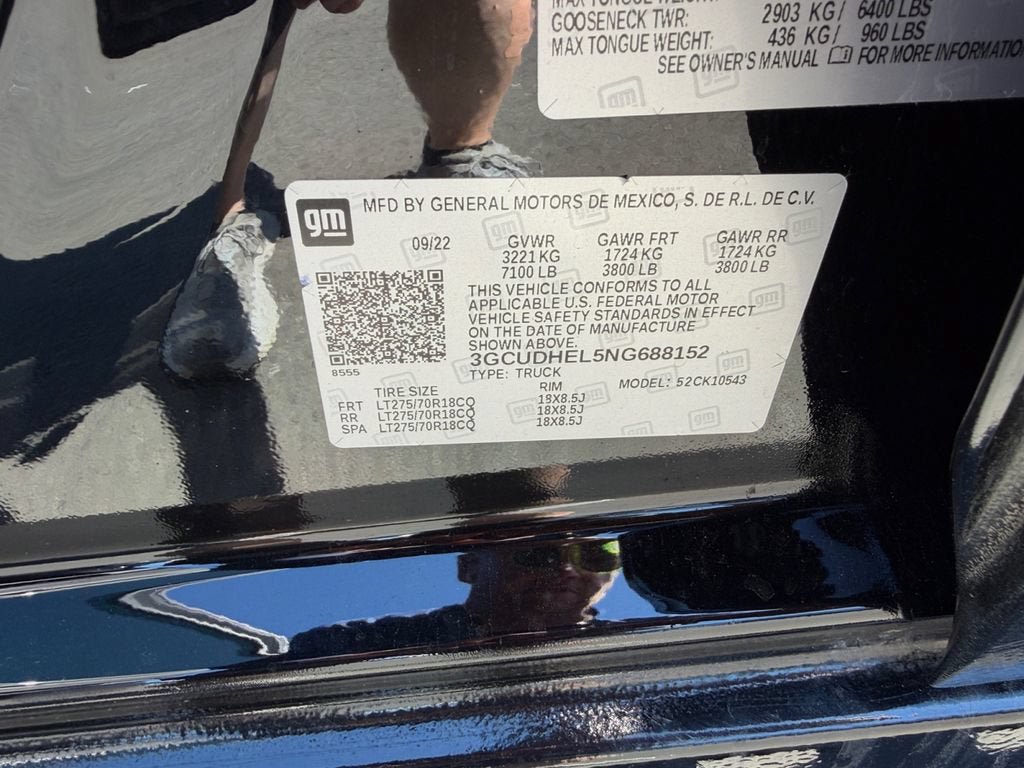 Used 2022 Chevrolet Silverado 1500 ZR2 w/ Technology Package AWD/4WD image 36