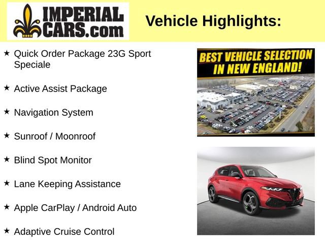 Used 2026 Alfa Romeo Tonale w/ Active Assist Package AWD/4WD image 3