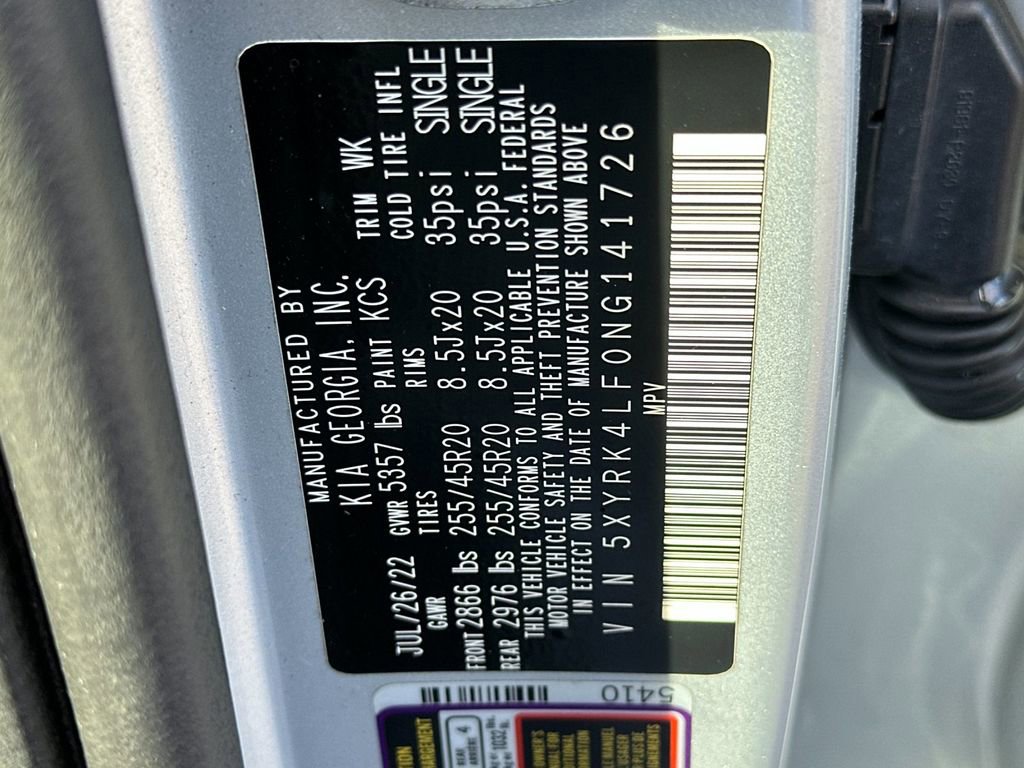 Used 2022 Kia Sorento SX FWD image 29