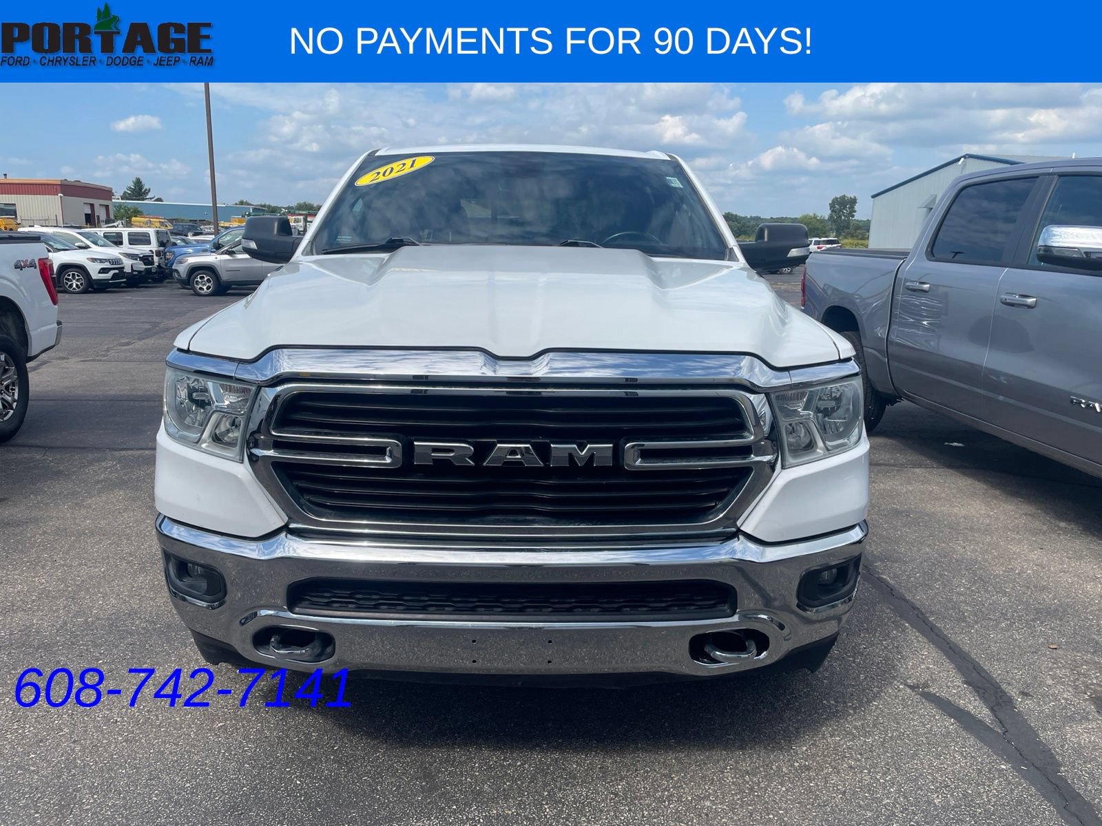 Used 2021 RAM 1500 Big Horn AWD/4WD image 2