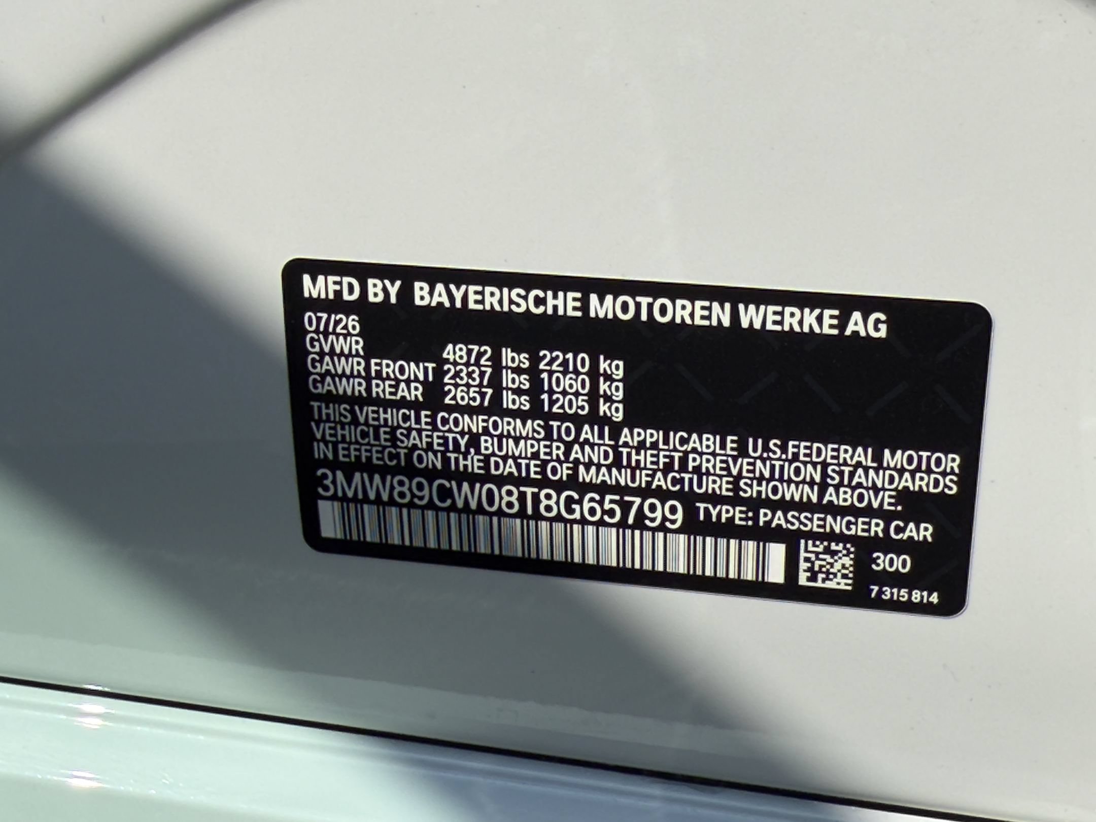 New 2026 BMW 330i xDrive Sedan w/ M Sport Package AWD/4WD image 30