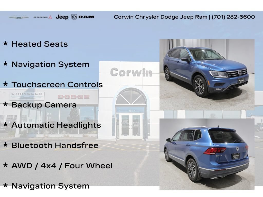 Used 2019 Volkswagen Tiguan SEL AWD/4WD image 8