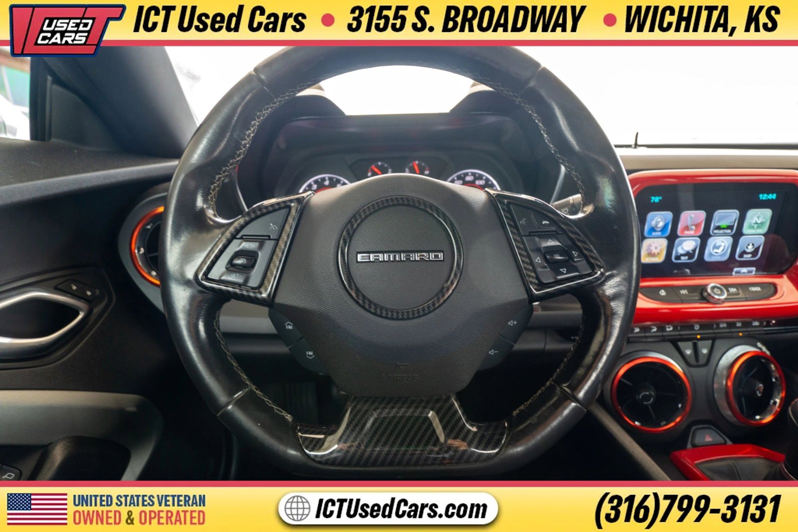 Used 2018 Chevrolet Camaro LS w/ Technology Package RWD image 9