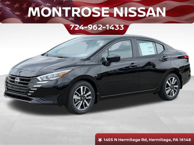 New 2025 Nissan Versa S w/ S Plus Package