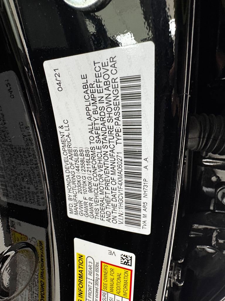 Used 2021 Honda Accord Sport Special Edition image 39