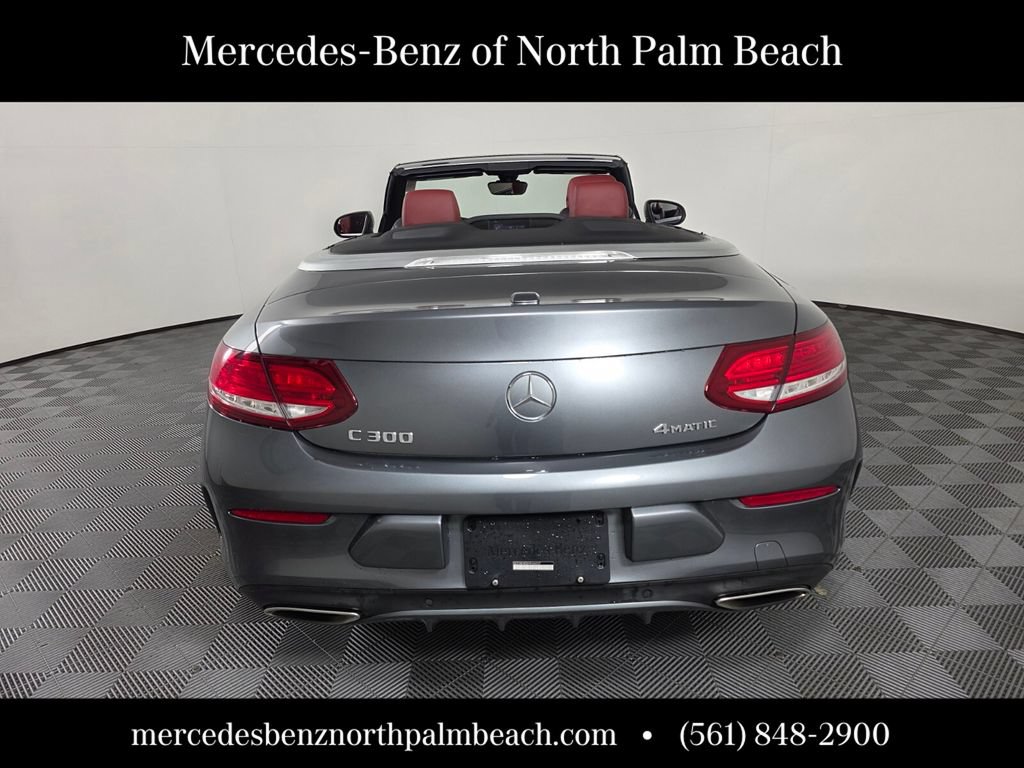 Certified 2017 Mercedes-Benz C 300 4MATIC Cabriolet image 5