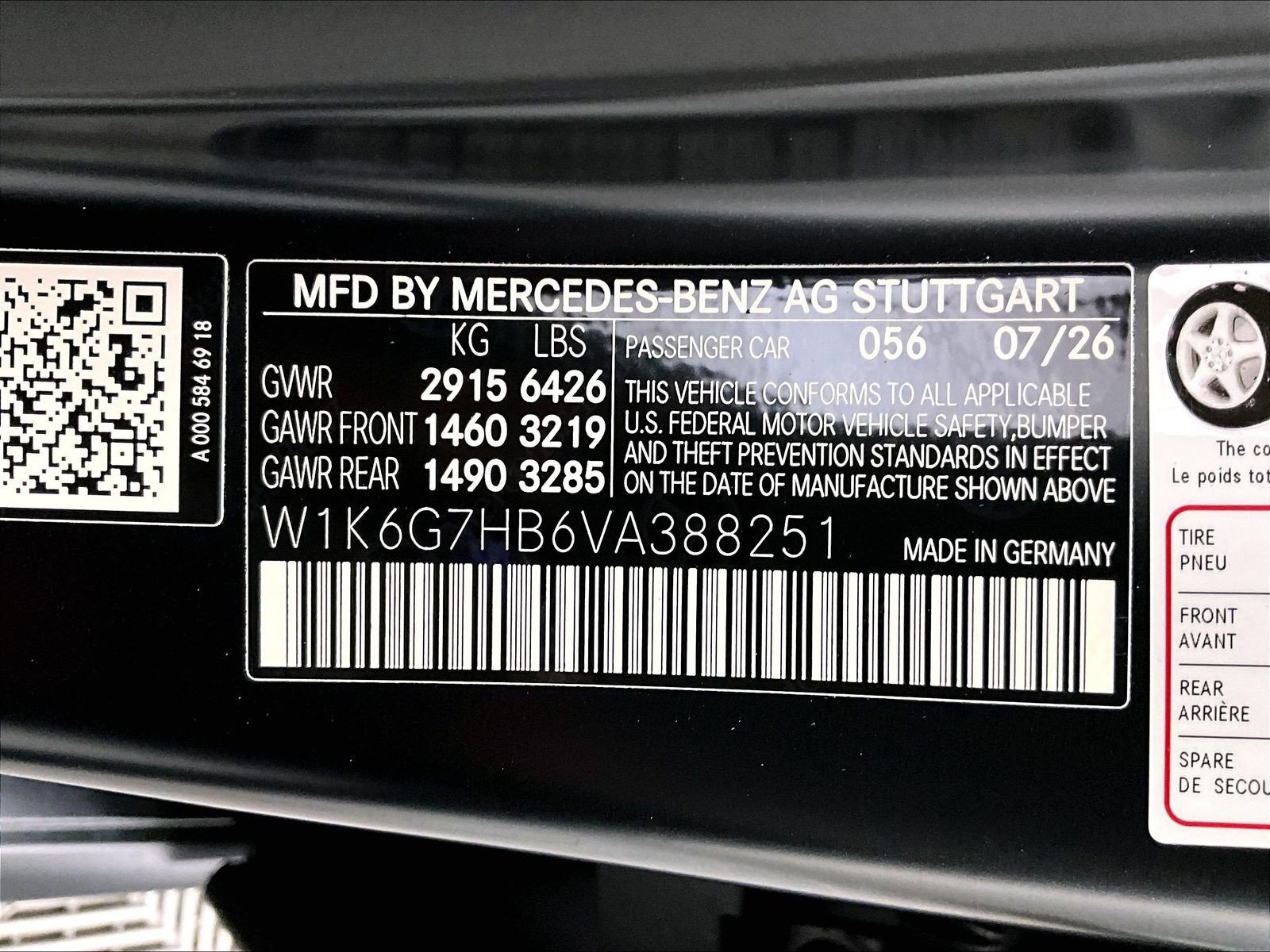 New 2027 Mercedes-Benz S 580 4MATIC Sedan image 15