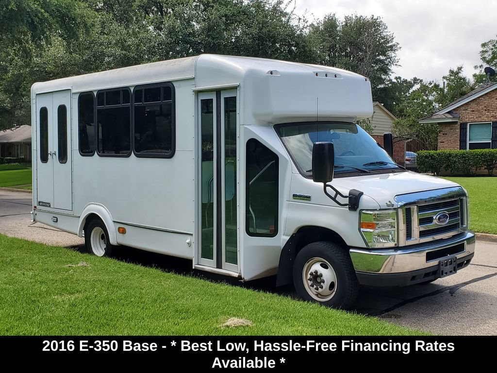 Used 2016 Ford E-350 and Econoline 350 Super Duty w/ Shuttle Bus Prep Package RWD image 6