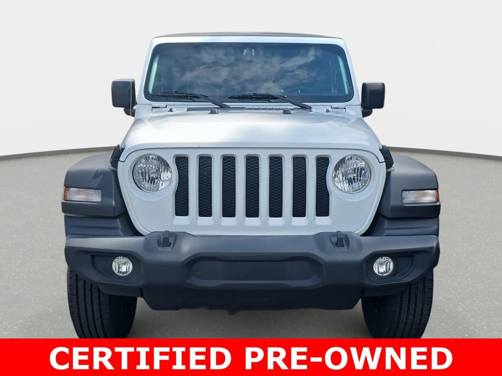 Certified 2021 Jeep Wrangler Unlimited Sport