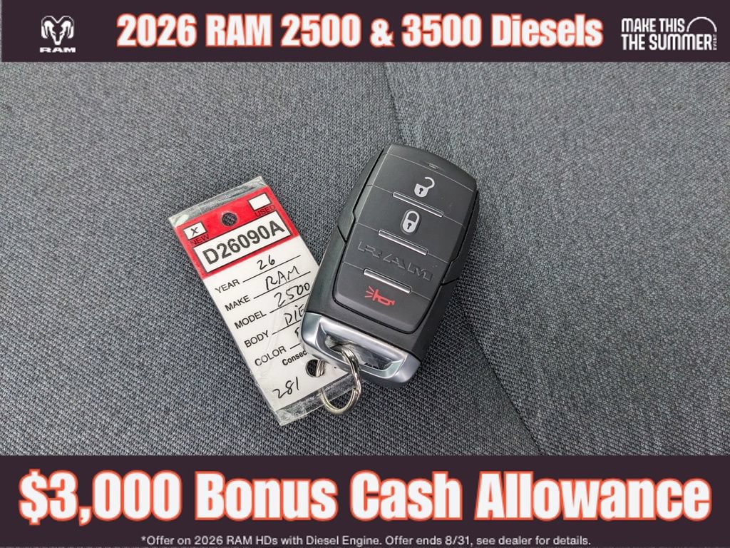 New 2026 RAM 2500 Warlock AWD/4WD image 39
