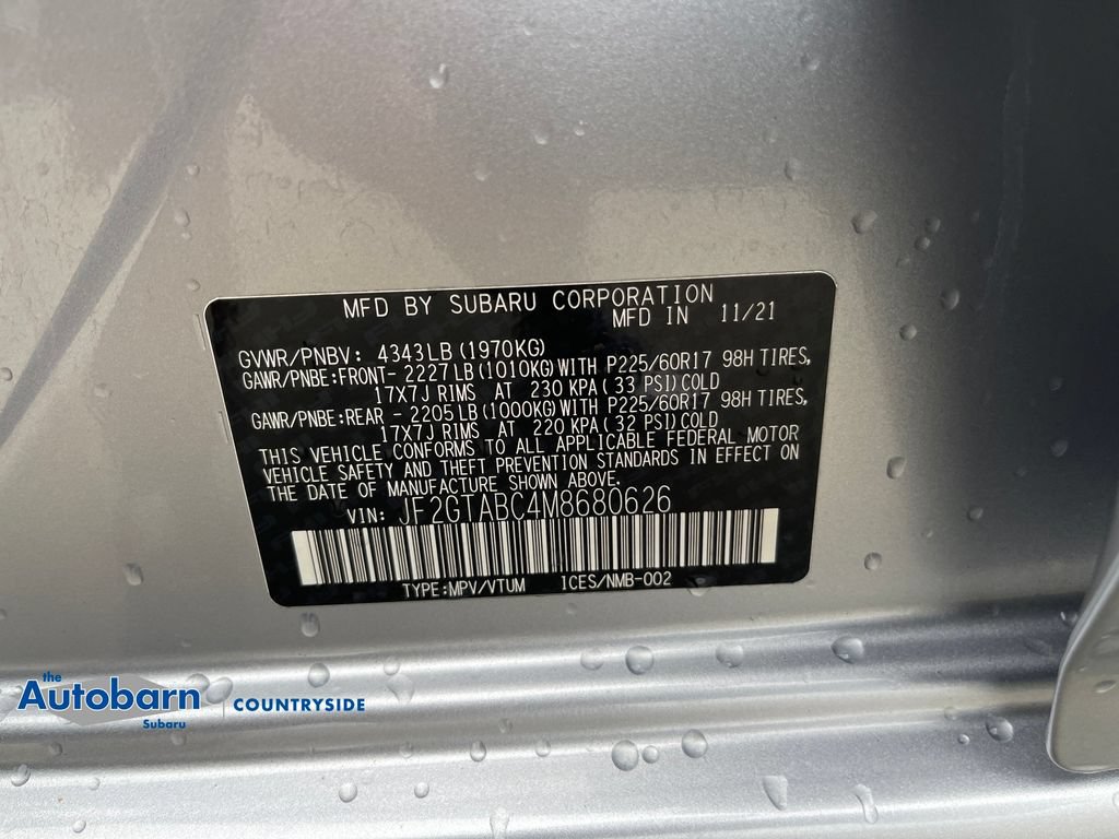 Used 2021 Subaru Crosstrek 2.0i AWD/4WD image 28