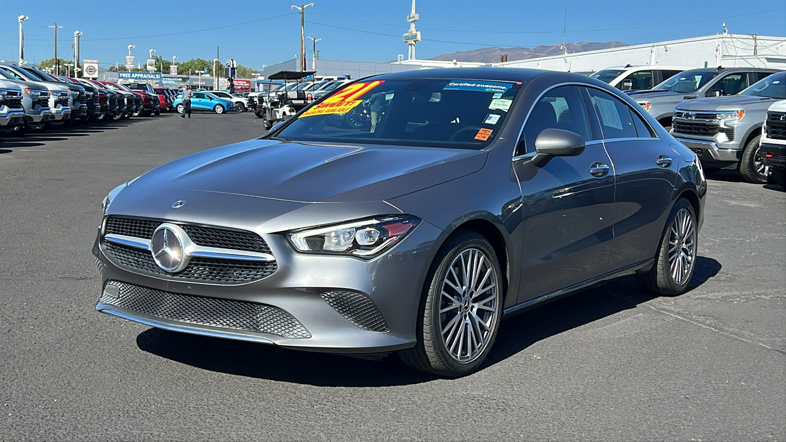 Used 2021 Mercedes-Benz CLA 250 4MATIC w/ Premium Package