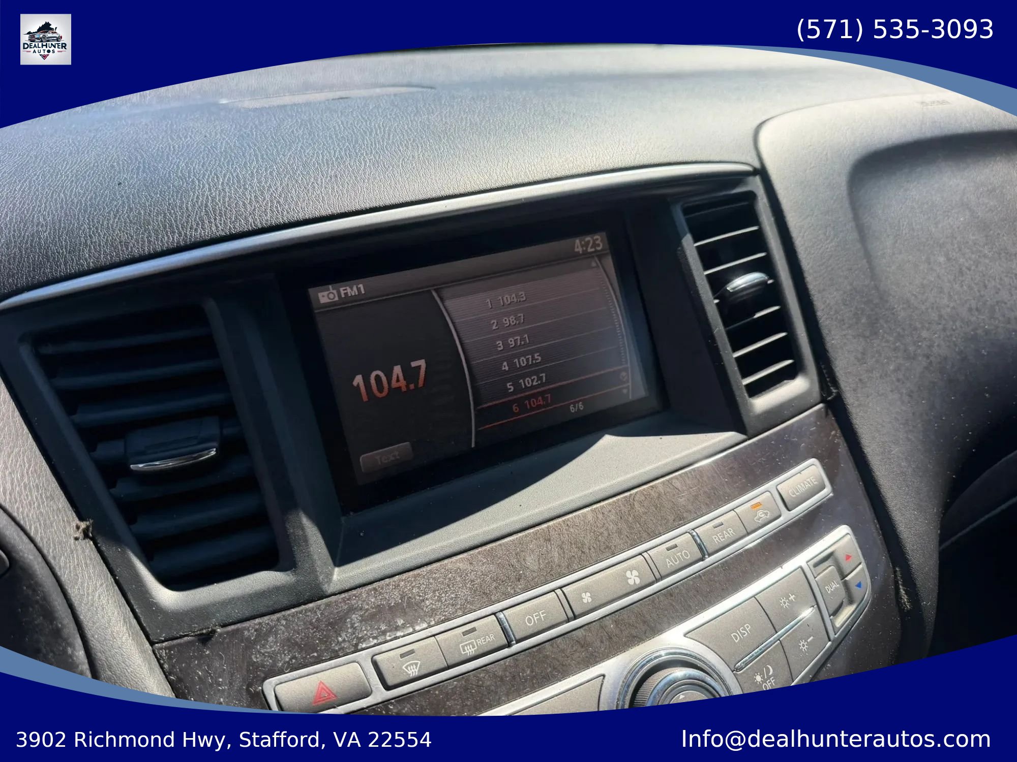 Used 2015 INFINITI QX60 FWD image 27