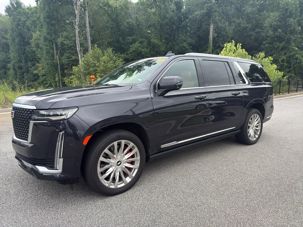 Used 2022 Cadillac Escalade ESV Premium Luxury w/ Performance Package AWD/4WD video 1