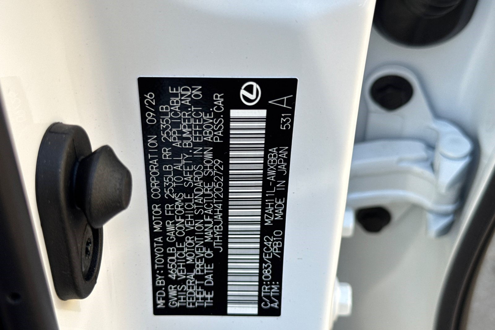 New 2026 Lexus UX 300h FWD w/ Accessory Package (2T) image 23