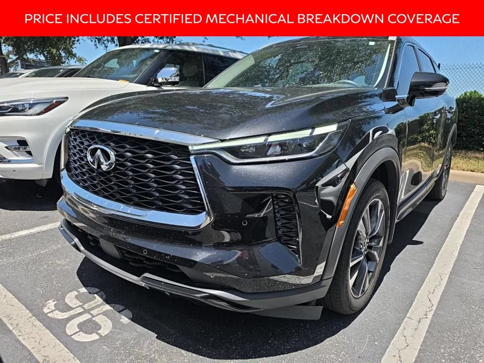 Certified 2023 INFINITI QX60 Luxe w/ Cargo Package FWD image 1
