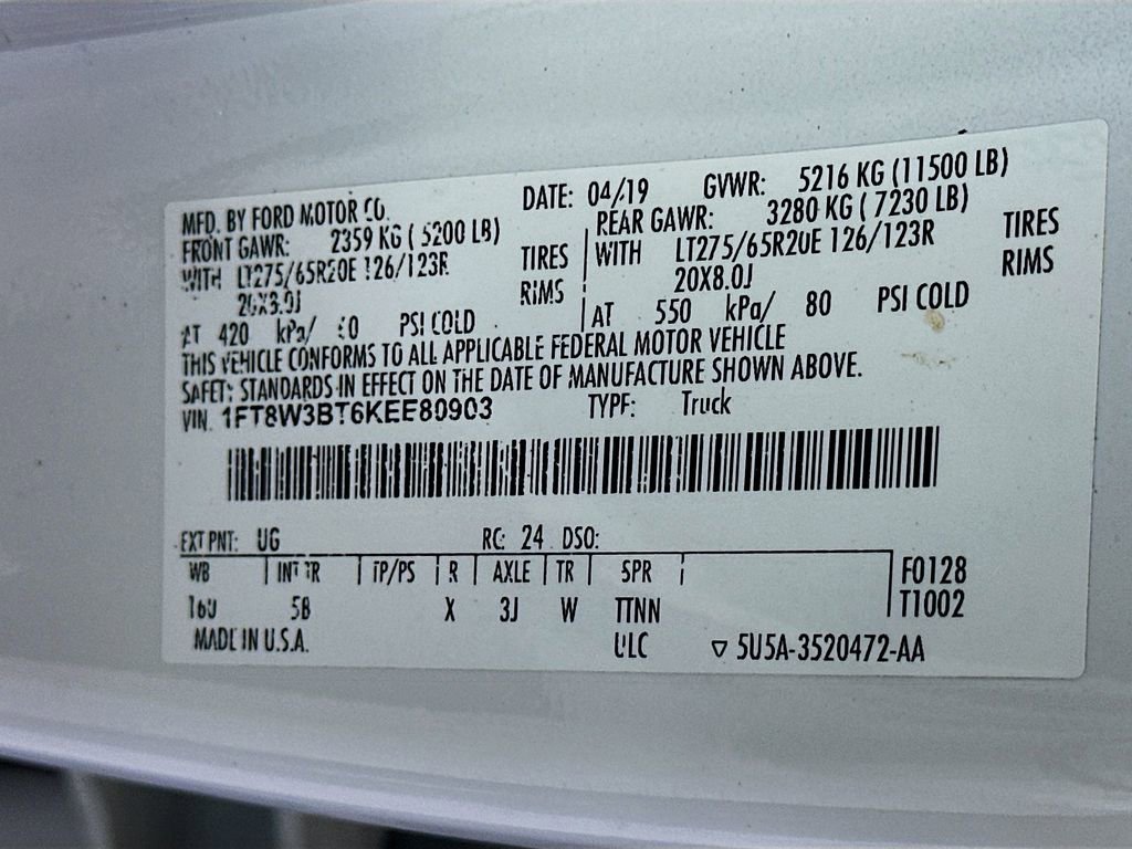 Used 2019 Ford F350 Lariat w/ Lariat Ultimate Package image 37