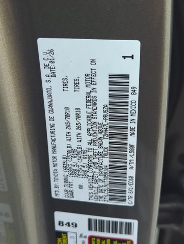 Certified 2026 Toyota Tacoma 4x4 Double Cab Hybrid image 26