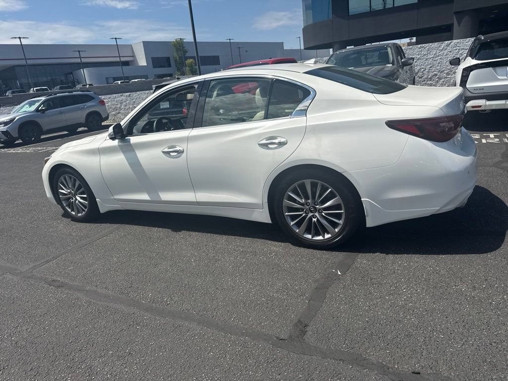 Used 2024 INFINITI Q50 Luxe RWD image 16