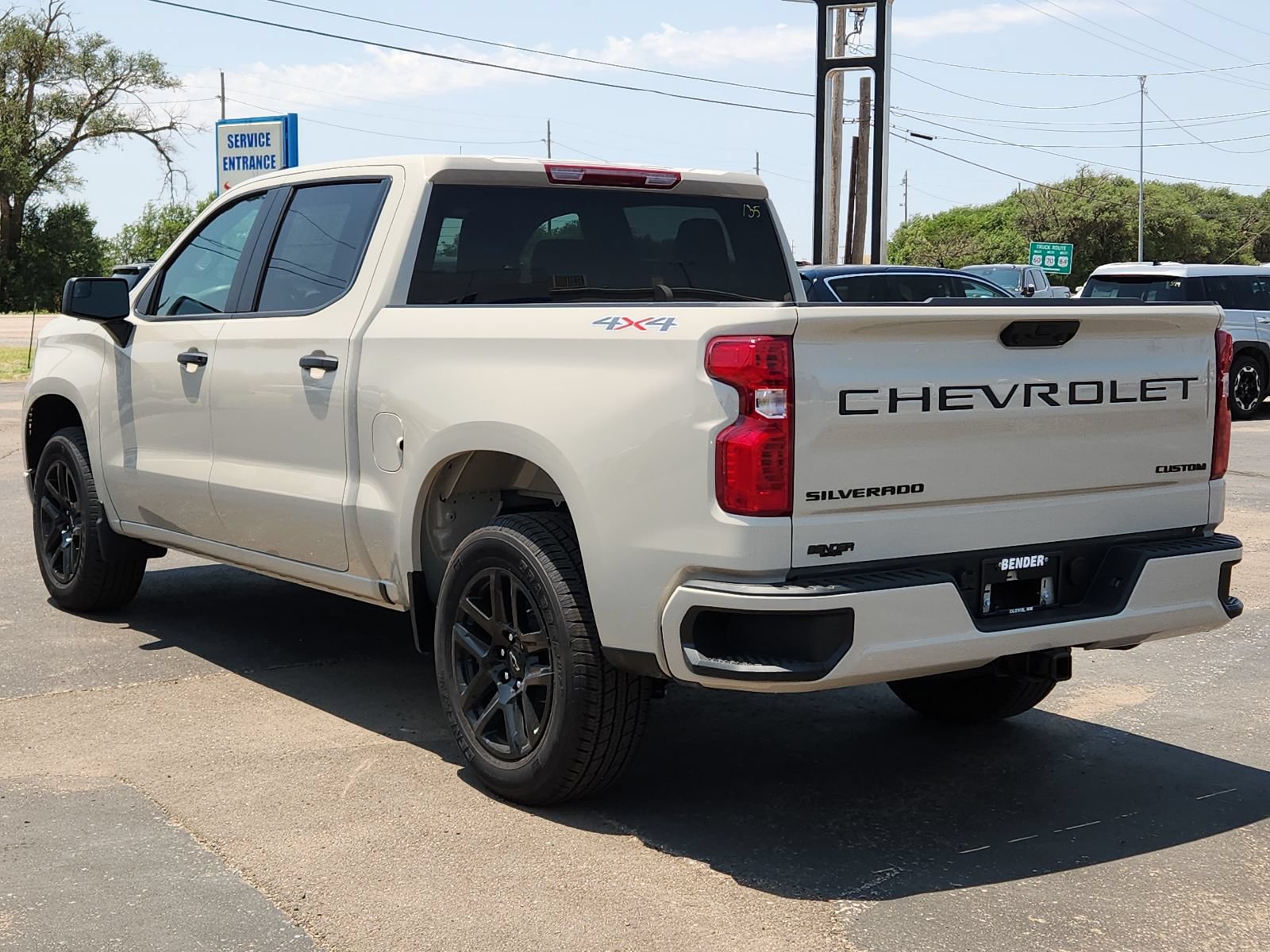 New 2026 Chevrolet Silverado 1500 Custom w/ LPO, Dark Essentials Package AWD/4WD image 3