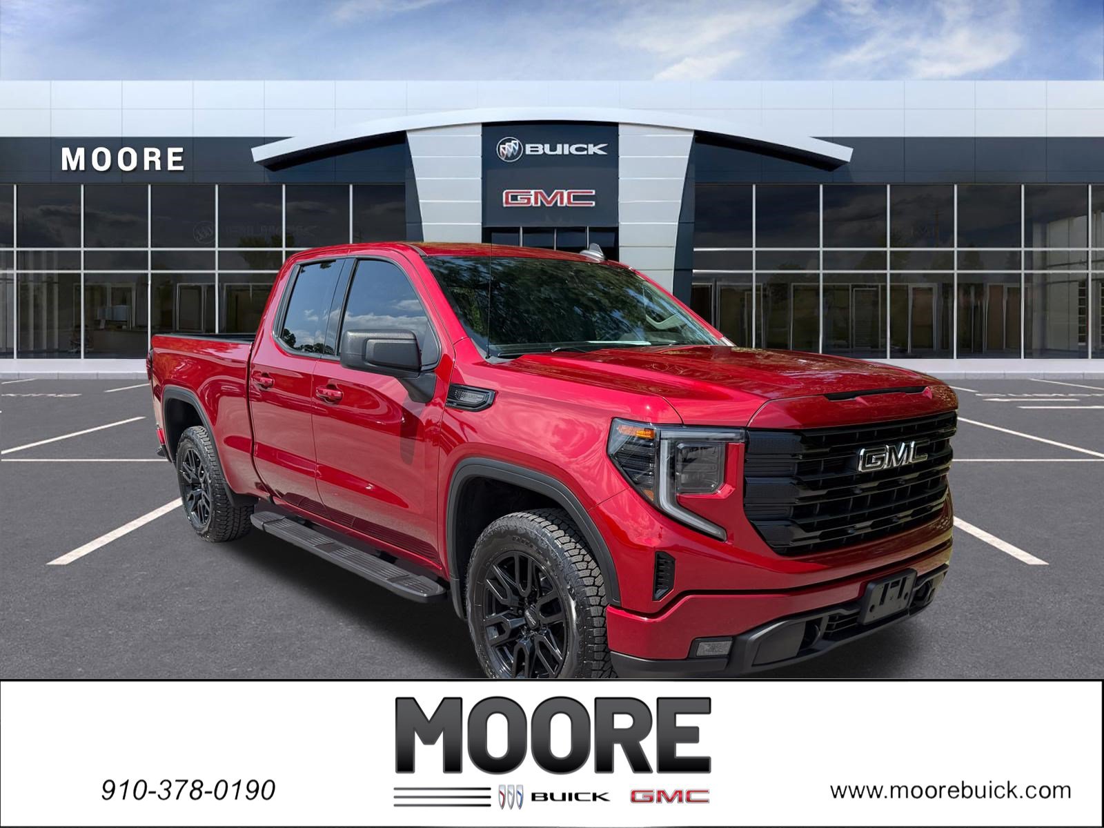 Used 2023 GMC Sierra 1500 Elevation w/ LPO, Elevation Black Package AWD/4WD image 1