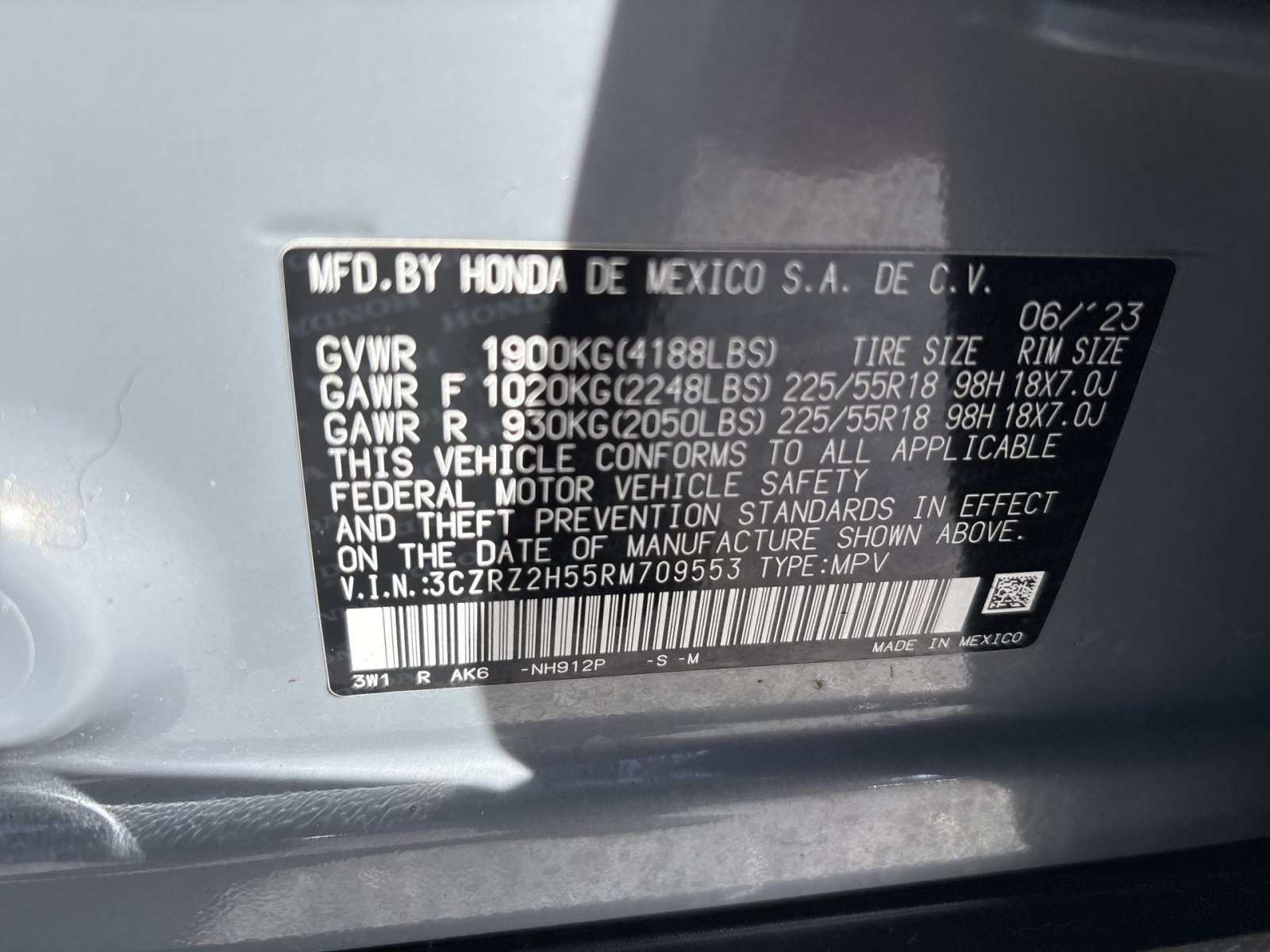 Used 2024 Honda HR-V Sport image 26