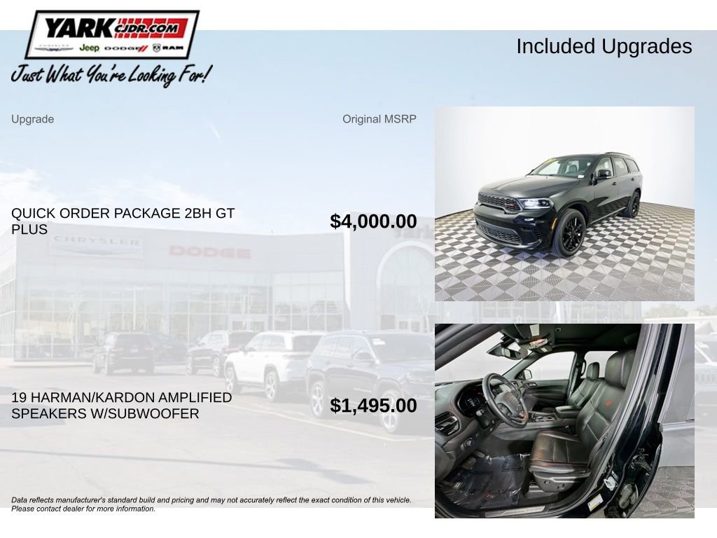 Certified 2025 Dodge Durango GT AWD/4WD image 5