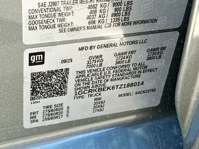 New 2026 Chevrolet Silverado 1500 Custom image 30