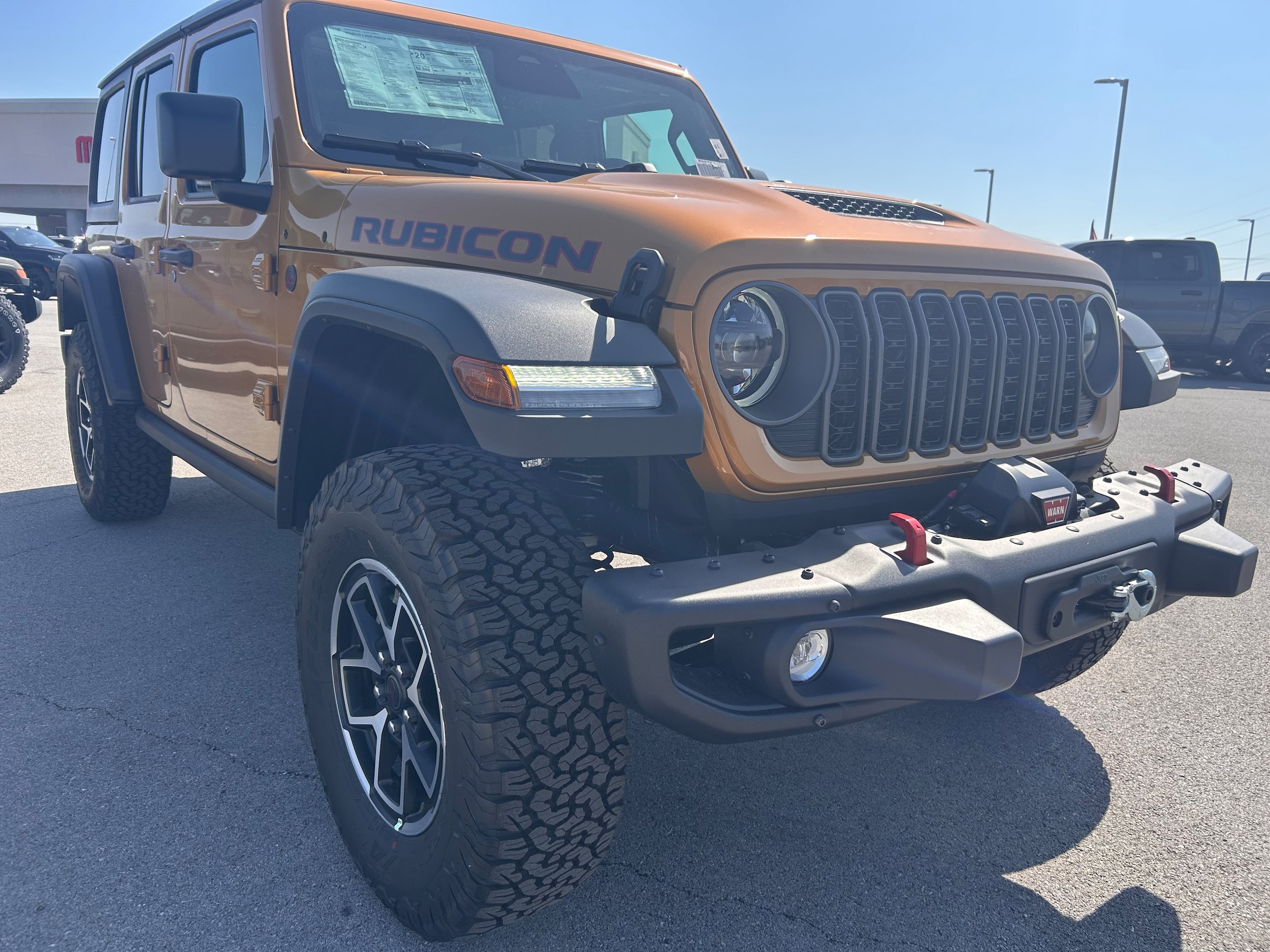 New 2026 Jeep Wrangler Unlimited Rubicon w/ Steel Bumper Group AWD/4WD image 1