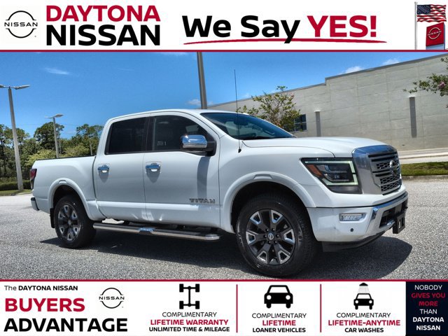 Certified 2021 Nissan Titan Platinum Reserve w/ Moonroof Package AWD/4WD image 1